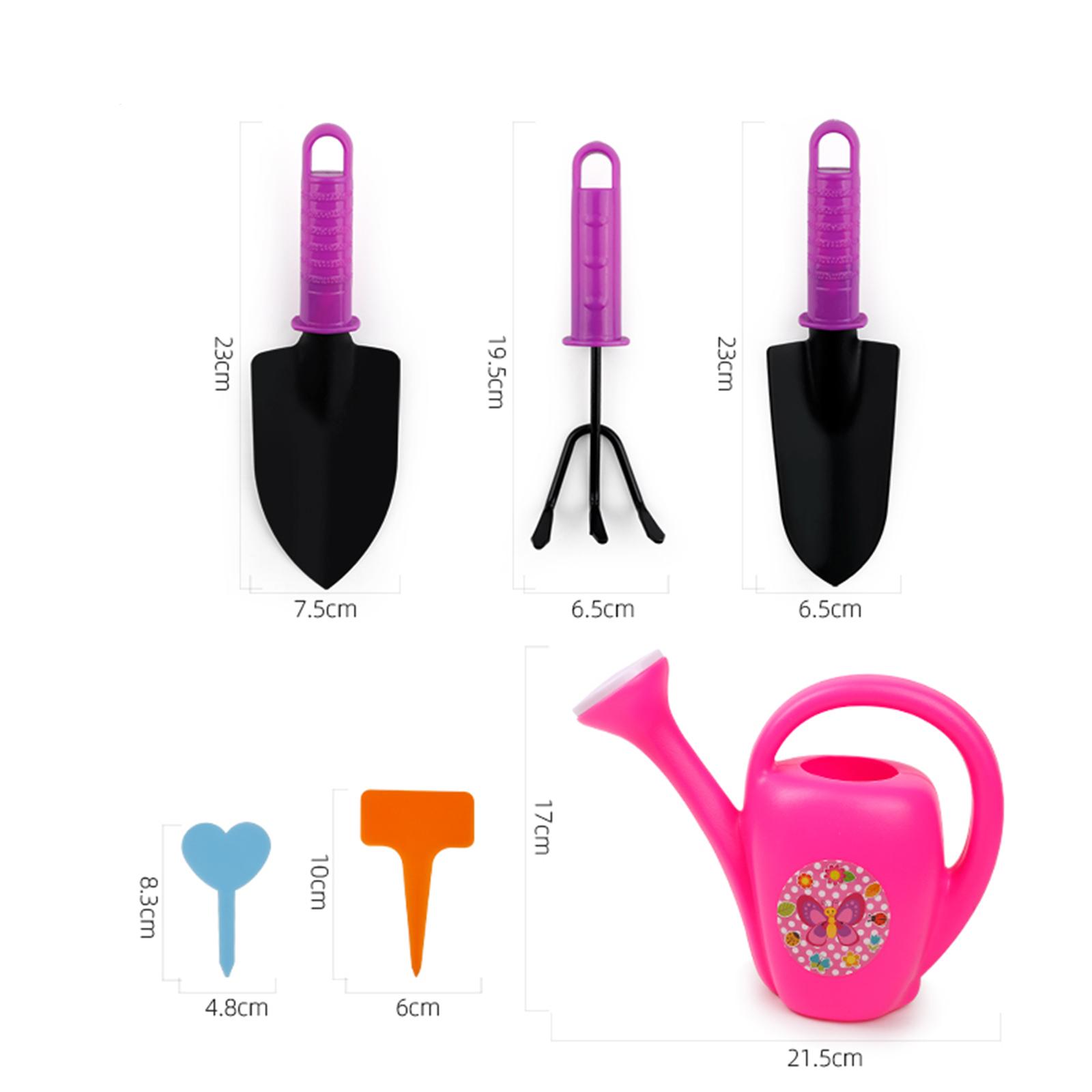 Gardening Tools Toddler - مجموعة أدوات حديقة للأطفال مع حقيبة