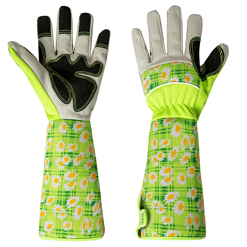 Garden Gloves Thorn Proof - قفازات نسائية للحدائق بأكمام طويلة مقاومة