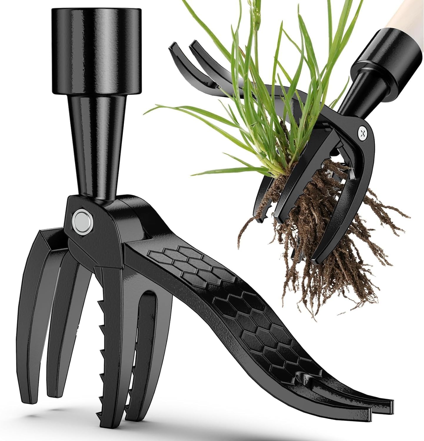 Weed Puller - أداة سحب الأعشاب الوقوف تصميم شديد