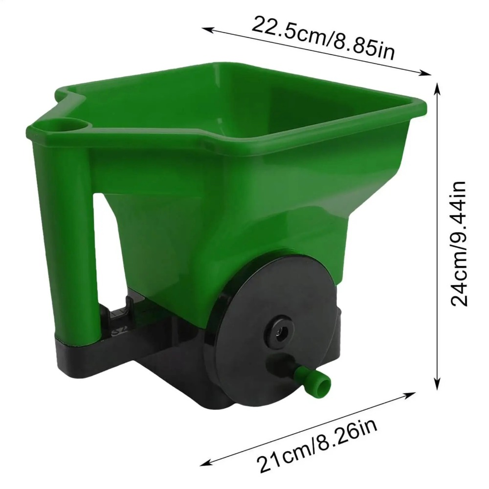 Grass Seed Spreader - ناثر يدوي للحدائق سعة 3 لتر،