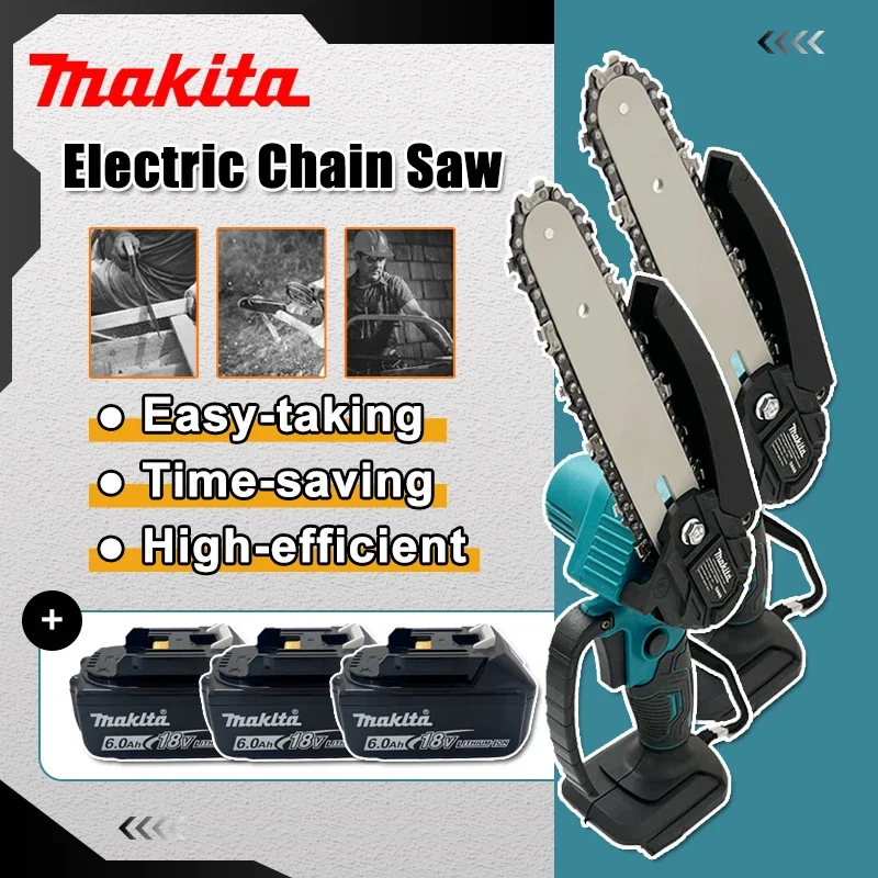 Gardening Tools Electric - منشار سلسلة ماكيتا 6 بوصات، منشار