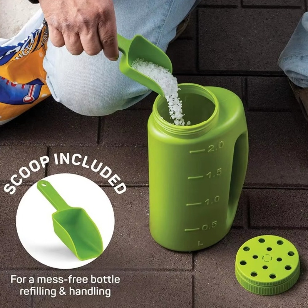 Grass Seed Spreader - شاكر مفرشة يدوية لملح العشب، مفرشة