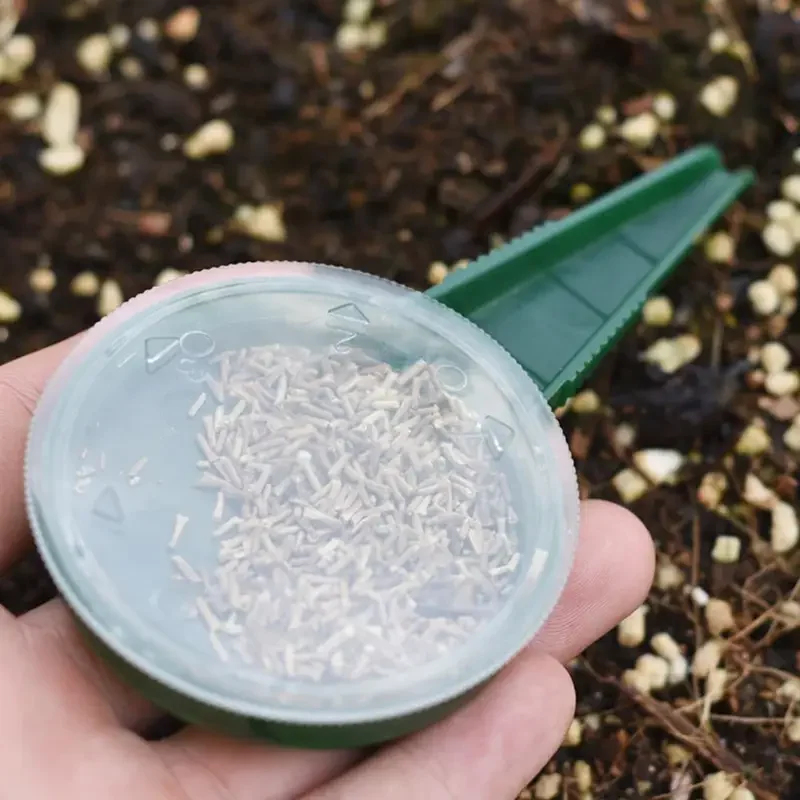 Grass Seed Spreader - موزع بذور نباتات يدوي قابل للتعديل،
