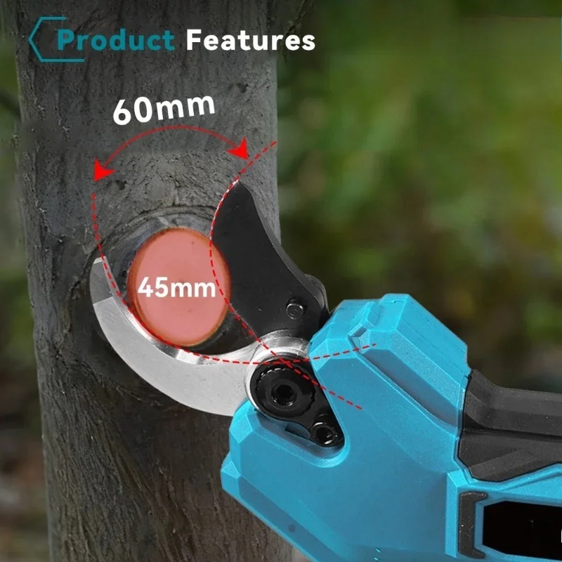 مقص تقليم كهربائي لاسلكي عالي  - مراجعة Gardening Tools Electric وسعره