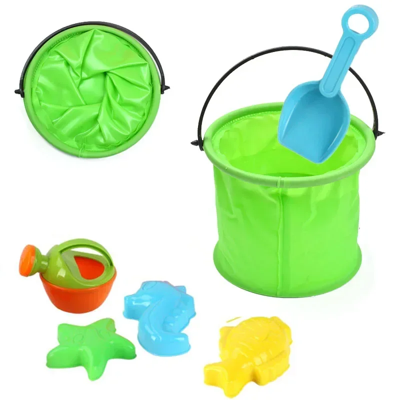 لعبة دلو رمل للشاطئ قابلة للطي - مراجعة Gardening Tools Toddler وسعره