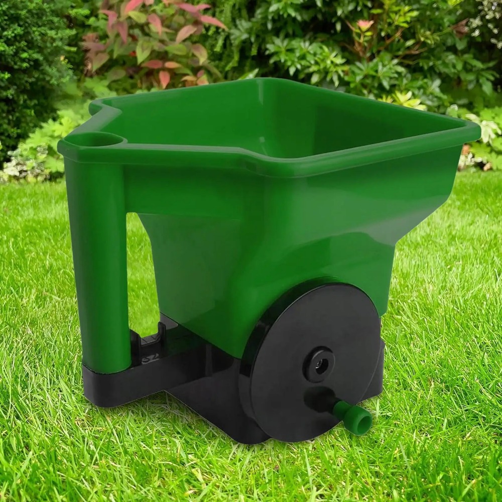 ناثر يدوي للحدائق سعة 3 لتر، ن - مراجعة Grass Seed Spreader وسعره