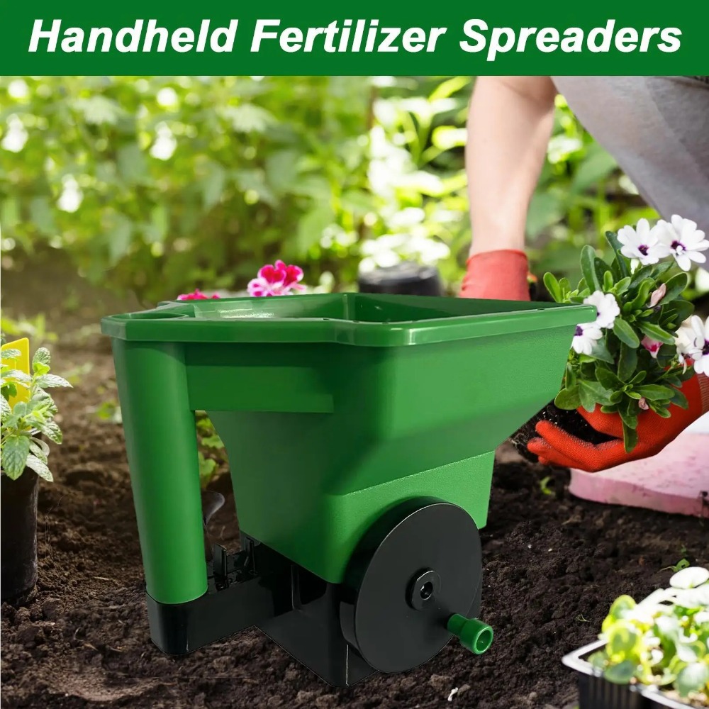 ناثر يدوي للحدائق سعة 3 لتر، ن - مراجعة Grass Seed Spreader وسعره
