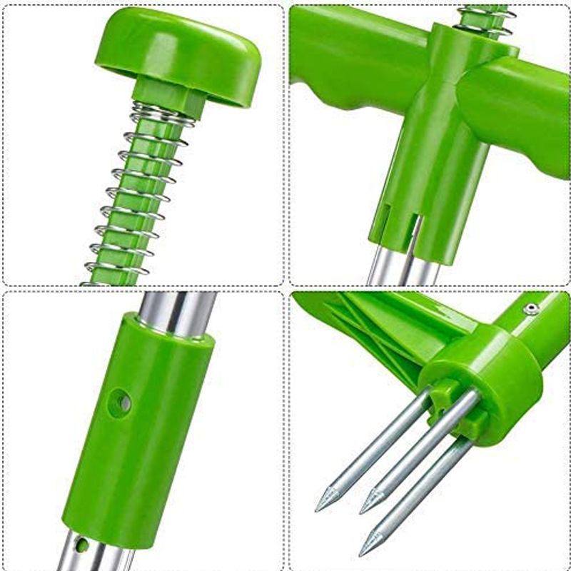 المحمولة مقبض طويل مزيل الاعشا - مراجعة Grass Seed Spreader وسعره