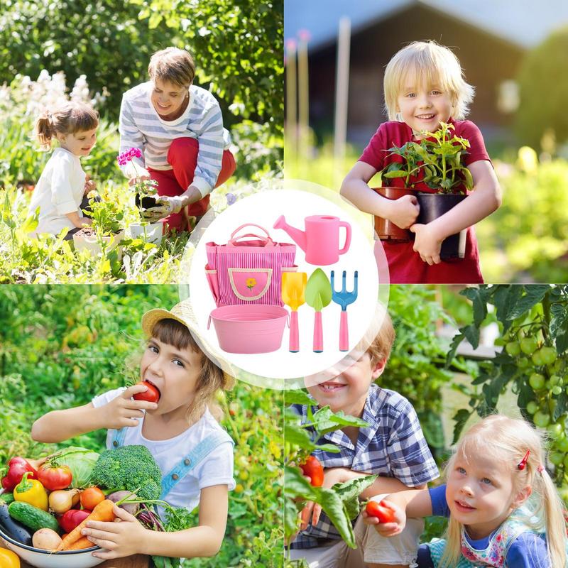 أطفال البستنة أداة مجموعة 6X ا - مراجعة Gardening Tools Toddler وسعره