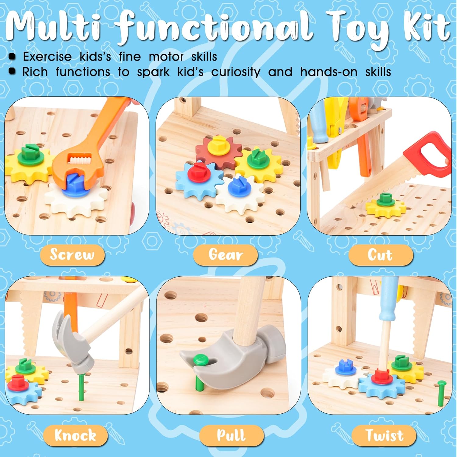 مقعد أدوات خشبية للأطفال، لعبة - مراجعة Gardening Tools Toddler وسعره
