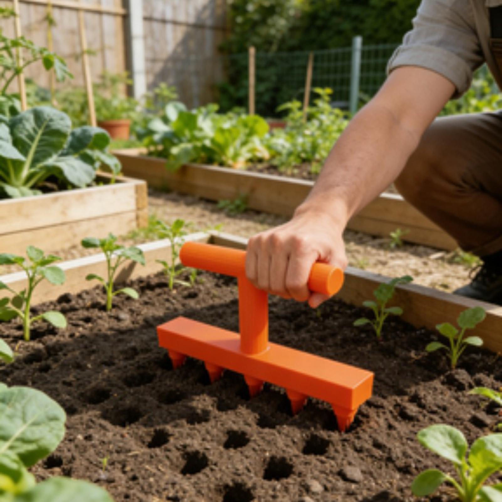 أداة زرع البذور بخمسة أسنان، أ - مراجعة Gardening Tools For Elderly وسعره