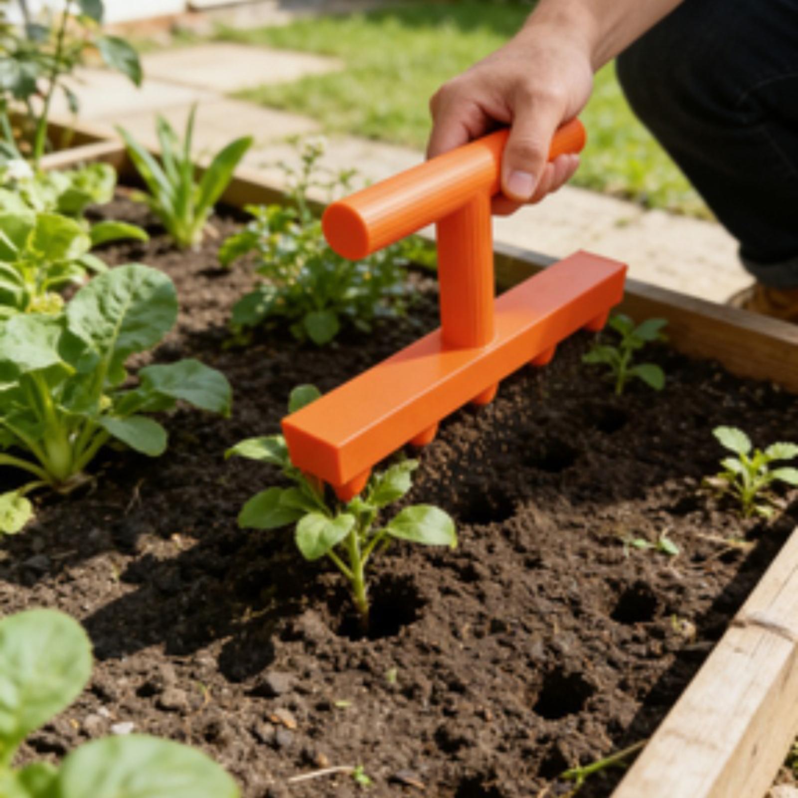 أداة زرع البذور بخمسة أسنان، أ - مراجعة Gardening Tools For Elderly وسعره