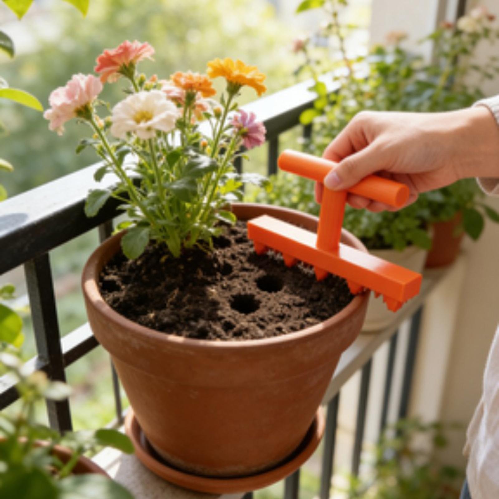 أداة زرع البذور بخمسة أسنان، أ - مراجعة Gardening Tools For Elderly وسعره