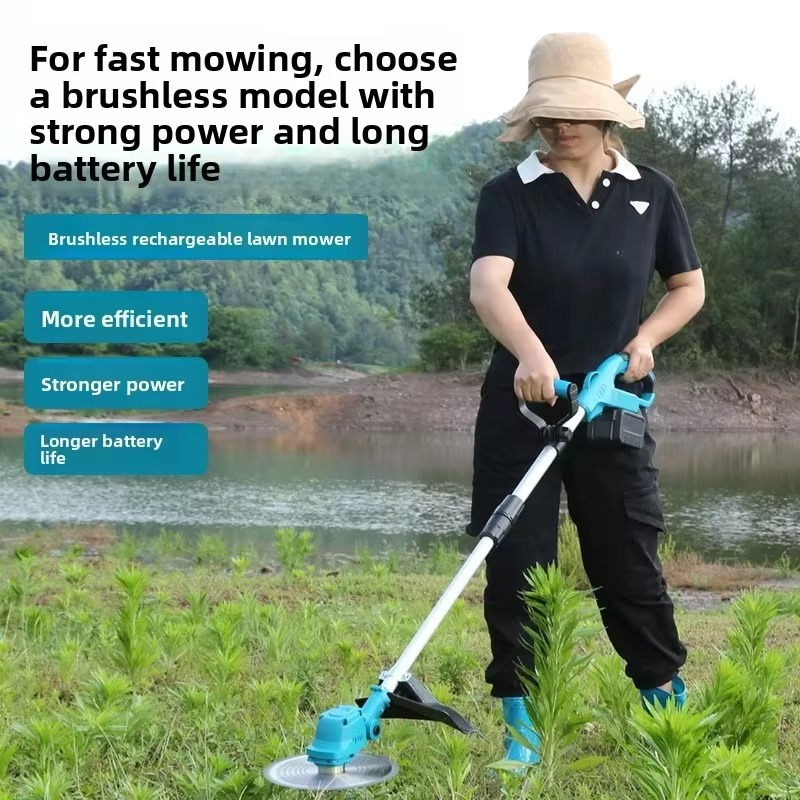 جزازة عشب كهربائية محمولة JX-1 - مراجعة Gardening Tools Electric وسعره