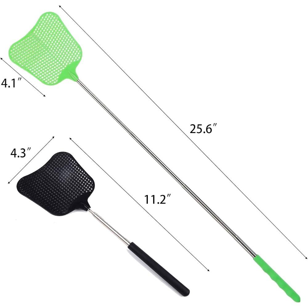 مضرب ذباب تلسكوبي احترافي قابل - مراجعة Gardening Tools For Home وسعره