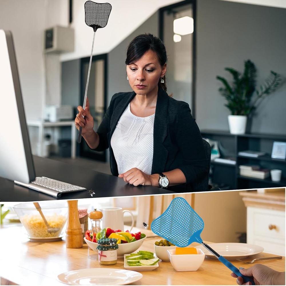 مضرب ذباب تلسكوبي احترافي قابل - مراجعة Gardening Tools For Home وسعره