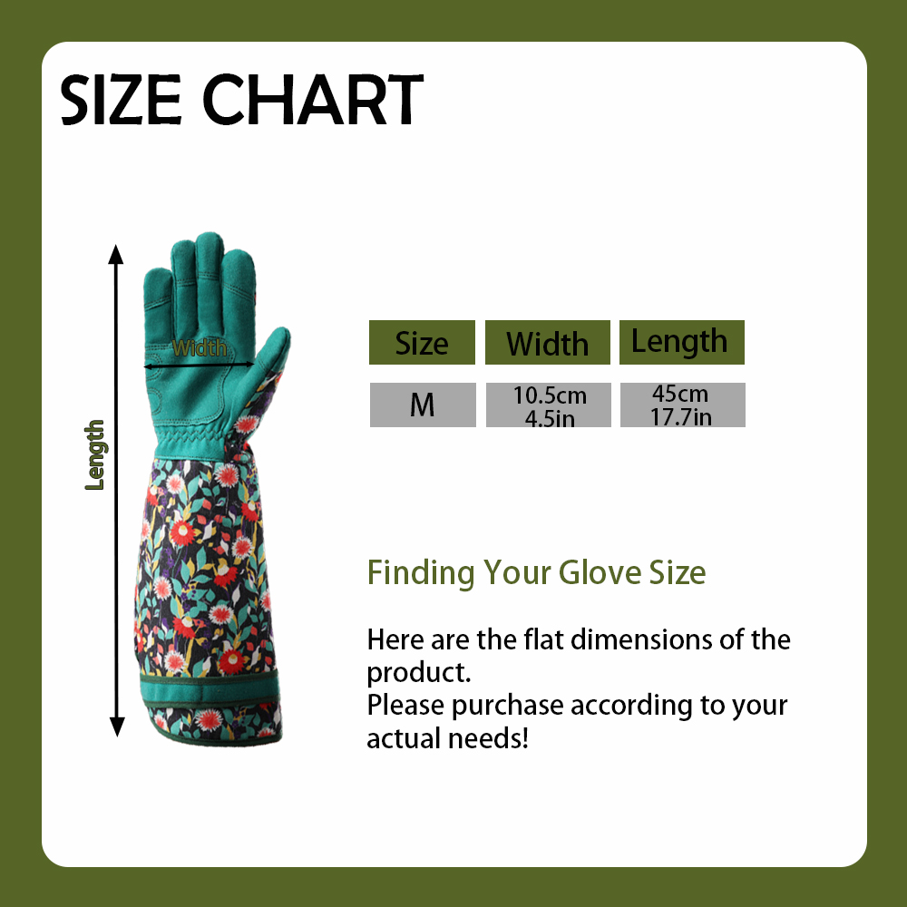 قفازات حدائق مقاومة للأشواك، م - مراجعة Garden Gloves Thorn Proof وسعره