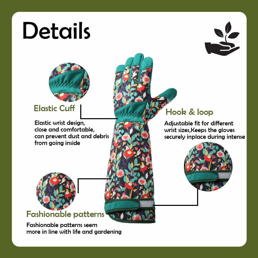 قفازات حدائق مقاومة للأشواك، م - مراجعة Garden Gloves Thorn Proof وسعره