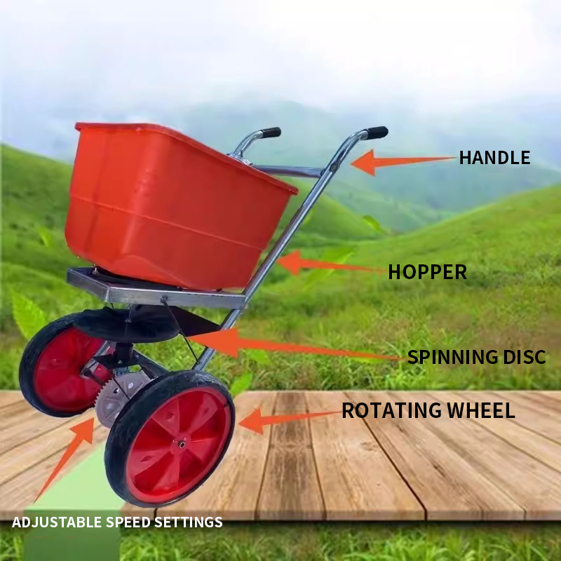 آلة متعددة الوظائف مدمجة لزراع - مراجعة Grass Seed Spreader وسعره