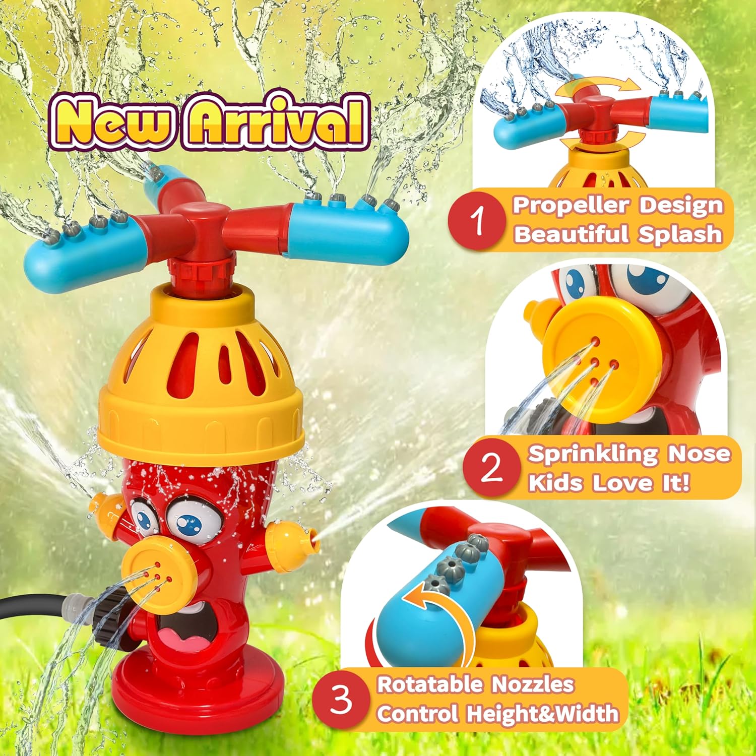 لعبة رشاش ماء على شكل صنبور، أ - مراجعة Gardening Tools Toddler وسعره