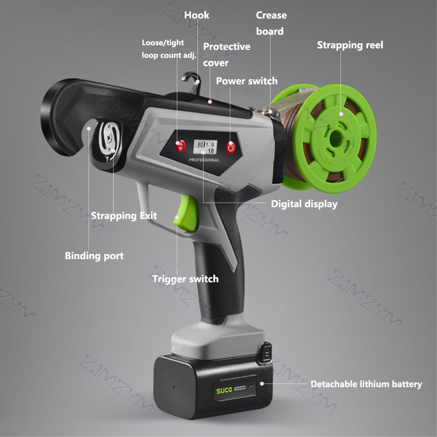 آلة ربط وتثبيت الأغصان الكهربا - مراجعة Gardening Tools Electric وسعره