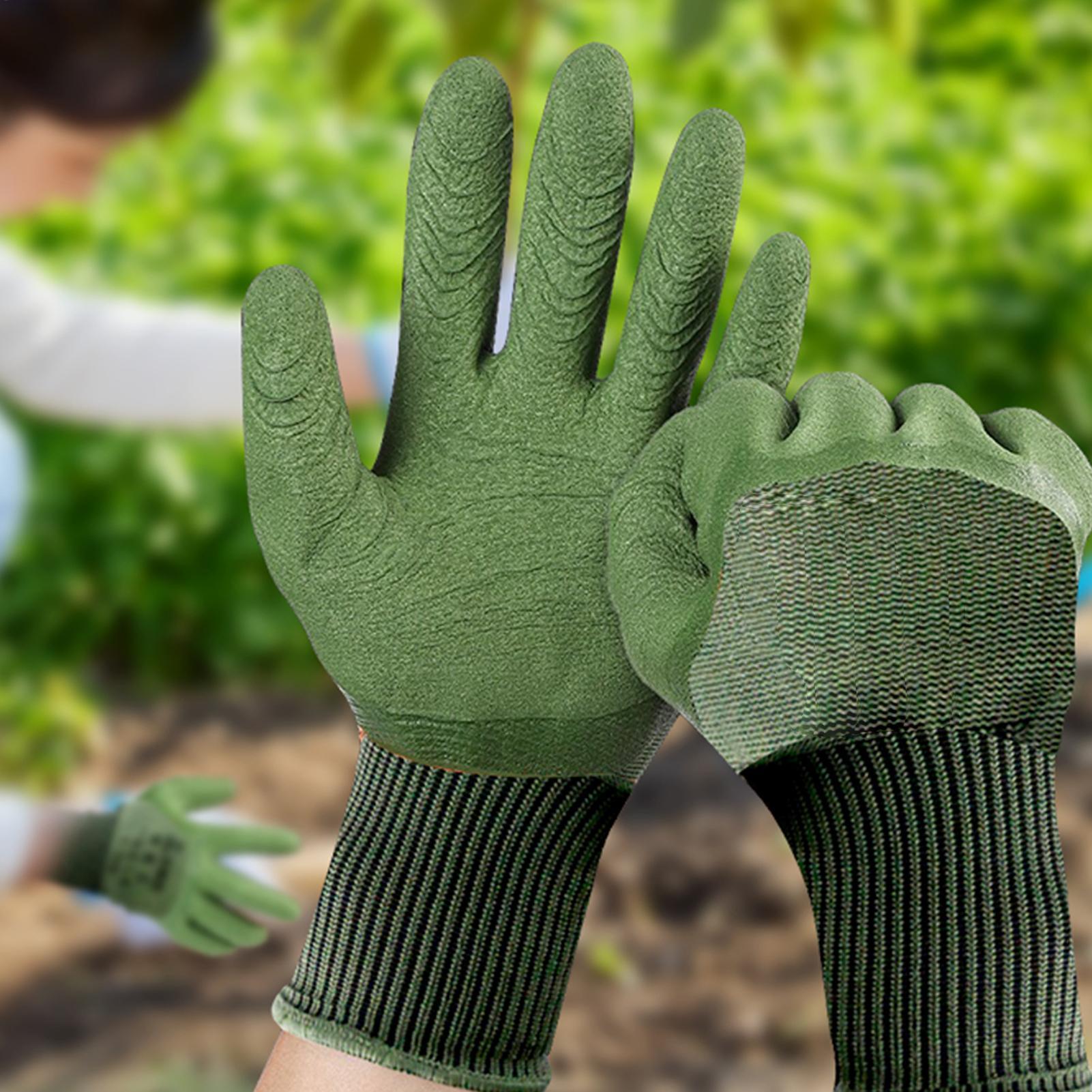 قفازات الحدائق للأطفال، قفازات - مراجعة Garden Gloves Thorn Proof وسعره