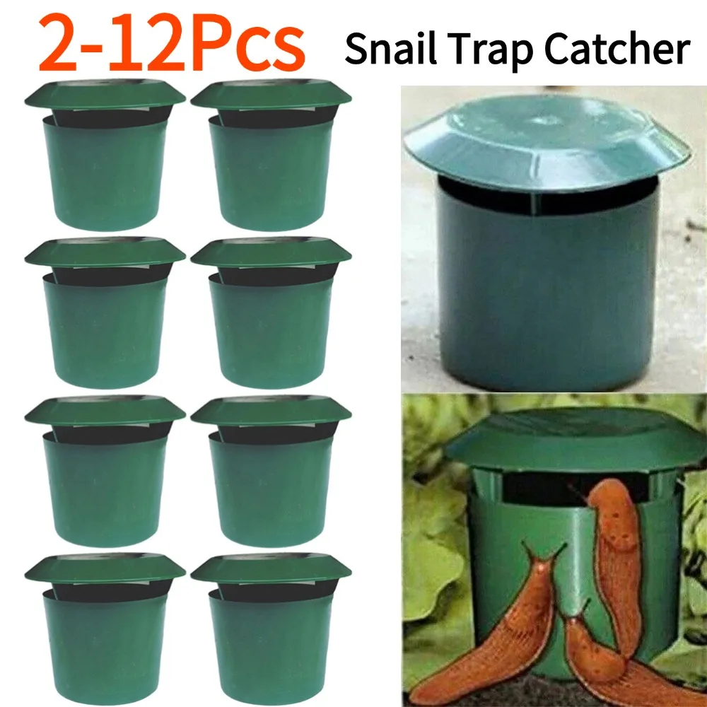 2-12 قطعة مصيدة حلزون صديقة لل - مراجعة Gardening Tools Toolstation وسعره