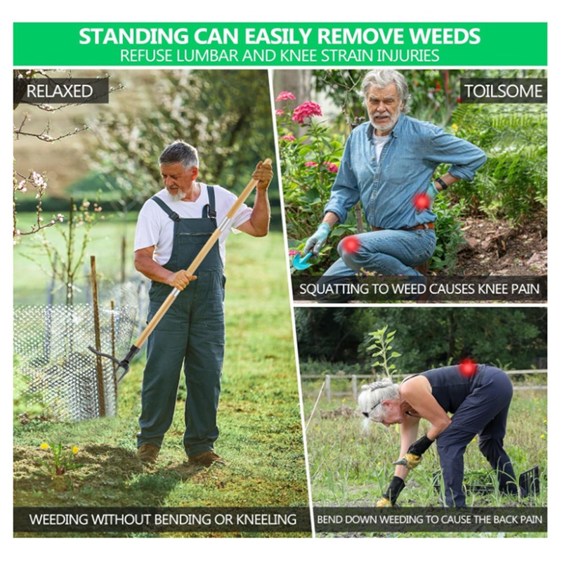 أداة سحب الأعشاب مقاس 46 بوصة  - مراجعة Weed Puller وسعره