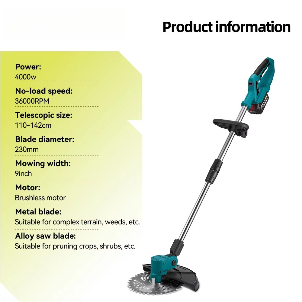 جزازة عشب كهربائية بقوة 4000 و - مراجعة Gardening Tools Electric وسعره