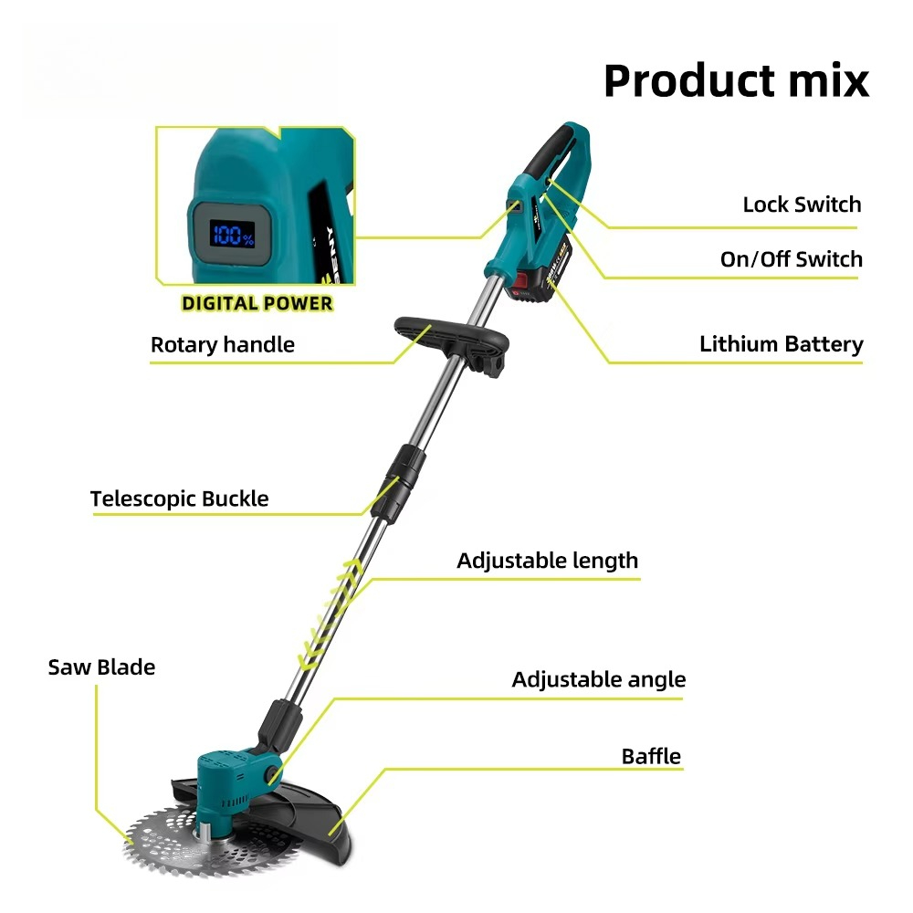 جزازة عشب كهربائية بقوة 4000 و - مراجعة Gardening Tools Electric وسعره