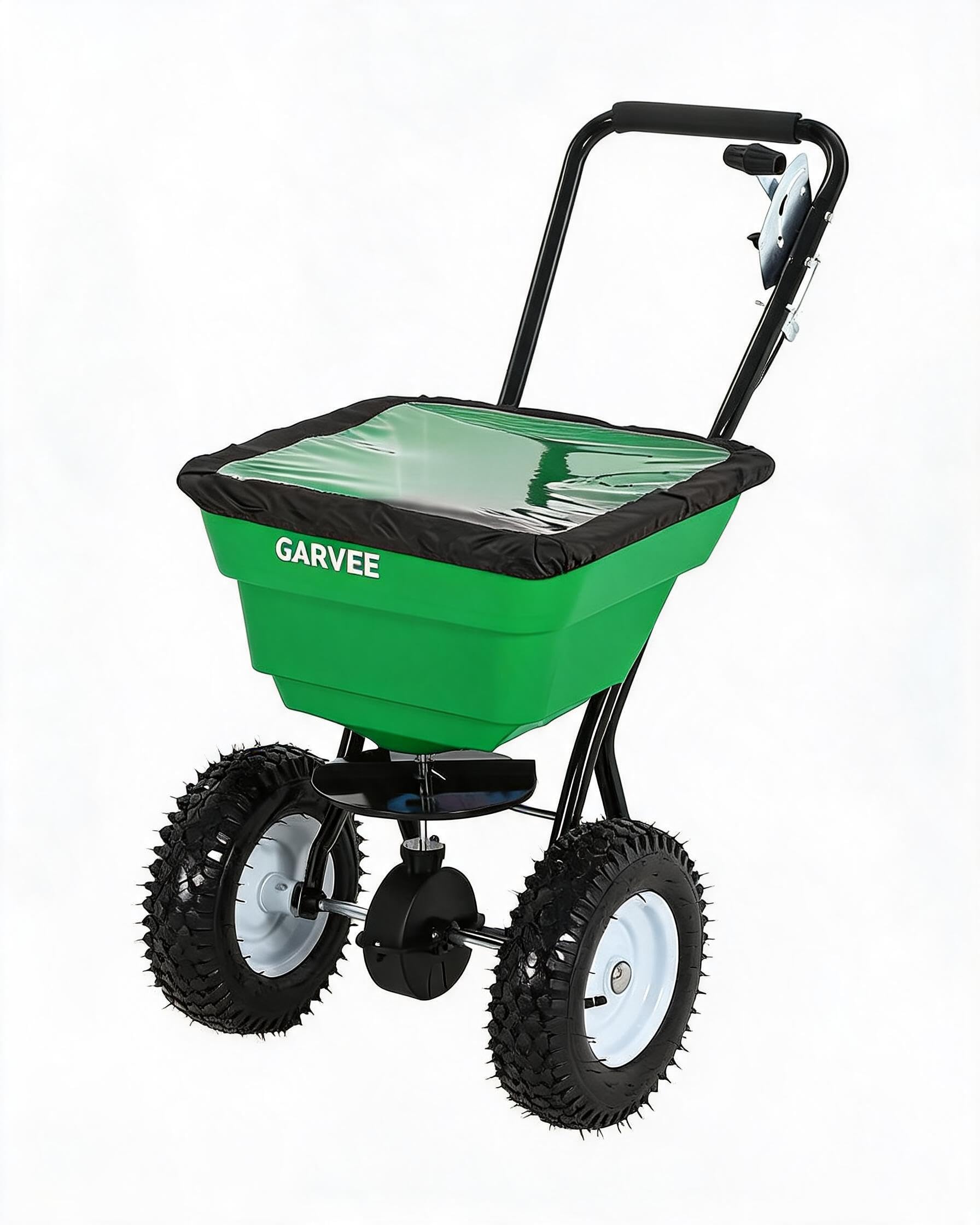 موزع سماد يدوي بقوة دفع 80 رطل - مراجعة Grass Seed Spreader وسعره