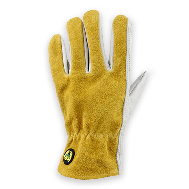 الجلود قفازات أمان للعمل البست - مراجعة Garden Gloves Thorn Proof وسعره