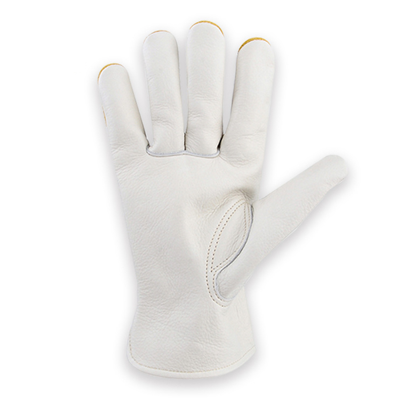 الجلود قفازات أمان للعمل البست - مراجعة Garden Gloves Thorn Proof وسعره