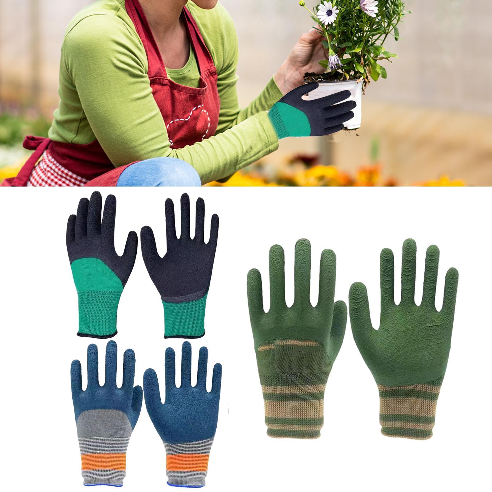 زوج واحد من قفازات الحدائق الن - مراجعة Garden Gloves Thorn Proof وسعره
